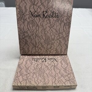 4-Vtg 50s VAN RAALTE Sheer Celebrity 8.5M Nylon Hose Stockings Seams New 2 Boxes